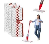 Vileda Lot de 3 housses de rechange pour balai pulvérisateur pour 1 à 2 Spraymax, réutilisables, avec fonction pulvérisateur, lavable, en microfibre, convient à tous les types de sols