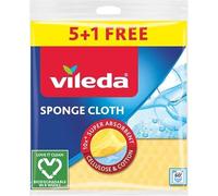 Vileda Lot de 5 chiffons éponge super absorbants 18 x 20 cm