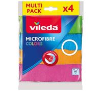 VILEDA Microfibre Colors Lavettes multi-usages 4 pcs. 151502