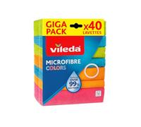 Vileda Microfibre Colors Paquet de 40 unitées