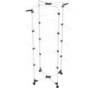 Vileda Modular 4 | Séchoir à Linge Tour à 4 Niveaux | Joint modulable | Facile à déplacer| pour intérieur et extérieur | Pliable