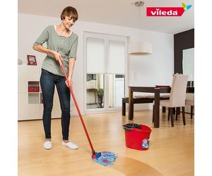Vileda Mop PutzEimer SuperMocio 3 Action Komplett Set