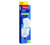 Vileda Poignée extensible Flex & Catch Doudoune 93 cm – Nettoyage 360° – 1 pièce