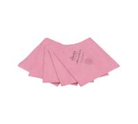 Vileda Professional, r-MicronQuick, Rouge, 5 pièces, Chiffon Microfibre Ultra-Fine recy limine 99,99% des bactéries et Virus BCoV, 400 lavages, Séchage sans Traces, Disponible en 4 Couleurs