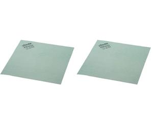 Vileda Professional, PVAmicro Vert 5pcs - Lavette Microfibre avec revêtement PVA, Haute Absorption, Surfaces sensibles, Nettoyage sans Traces, Usage Humide, 38x35cm, 200 lavages (Lot de 2)
