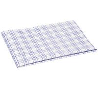 Vileda Professional Torchon en Microfibre Blanc/Bleu, Lot de 3, Chiffon en Microfibre Haute Performance pour Éliminer Résidus de Graisse et Traces de Doigts, Idéal pour la Restauration, 60 x 40 cm