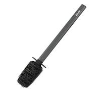 Vileda Recharge de Brosse WC en Silicone avec tête Flexible et poignée en Acier Inoxydable - Brosse WC avec Zones de Nettoyage 2 en 1 - Hygiénique, Anti-Odeur, Inoxydable, séchage Rapide, Durable et