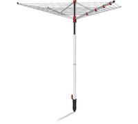Vileda – Étendoir à linge Sun Lift Compact 168250 – 40 m, hauteur réglable 1,55–1,72 m, housse UV