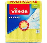 Vileda 142274 chiffons en tissu éponge coton multicolore 13 x 13 x 3 cm Multicolore G