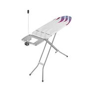 Vileda Total Reflect M Plus Planche à Repasser pour Centrale Vapeur, Surface de Repassage 120 x 38 cm, Hauteur réglable 75-96 cm, Couleur Gris, Emballage écologique