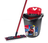 Vileda Lave-sol à plat UltraMax 2 en 1 – Kit complet