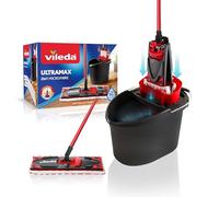 Kit de nettoyage Vileda Ultramax pour sols, noir et rouge, 1,3 kg, produits d'entretien, articles ménagers.