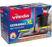 Vileda Ultramax XL 2en1 Raclette Sol Rouge Set Complet 42 cm XL