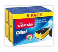 Vileda Ustensiles de nettoyage Rainbow (Eponge Glitzi 8 pièces)