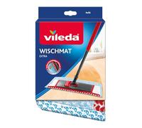 Vileda Wischmat / 1474 Chiffon serpillière | Fibres de velours 3D - 80 % polyester, 15 % viscose, 5 % polyamide - Forme trapèze pour coins - Pour parquet et stratifié