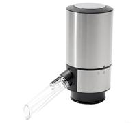 Vilgftyiet Aérateur de vin électrique et pompe distributrice, bec verseur automatique pour vin rouge et blanc, corps en acier inoxydable avec tube acrylique, pour une aération instantanée pour une