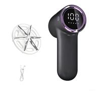 Vilgftyiet Anti-peluches électrique amélioré avec affichage numérique, rasoir de tissu rechargeable avec 5 modes pour vêtements, pulls, couvertures, tondeuse portable pour la maison et les voyages