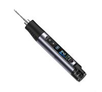 Vilgftyiet Fer à souder portable sans fil HS-03, rechargeable 2600 mAh, charge 10 W de type C, température constante 100-450 °C, affichage numérique pour usage domestique