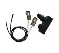 Vilgftyiet Kit d'allumage pour barbecue à gaz avec double électrode pour 2 | Kit de remplacement facile prêt à l'emploi avec deux fils pour un allumage rapide sur les barbecues à gaz 2 à 6 brûleurs.