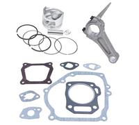 Vilgftyiet Kit de piston avec tige de connexion pour bague et joint complet pour Honda GX200
