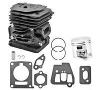 Vilgftyiet Kit piston et cylindre moteur débroussailleuse - Compatible avec FS240 FS240C FS240R FS240RC FS360C FS361C - Avec joints - Pièce de rechange en acier de haute qualité