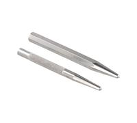 Vilgftyiet Lot de 2 outils de marquage pour perceuse à métaux | La tige ronde dispose d'une poignée moletée antidérapante qui offre un contrôle ferme et un marquage précis lors des tâches