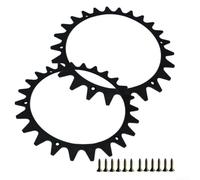 Vilgftyiet Lot de 2 pics de traction pour pelouse avec roue antidérapante conçus pour Worx pour Landroid WR153E WR155E WR147E.1 WR148E pour maintenir la cohérence et l'efficacité de la tonte, noir