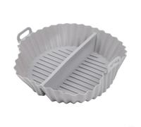 Vilgftyiet Moule en silicone réutilisable haute température 20 x 20 cm pour | silicone, design réutilisable, résiste à la chaleur élevée, antiadhésif pour la surface, disposition à deux compartiments
