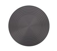 Vilgftyiet Plaque diffuseur de chaleur pour poêle de 28 cm, dissipateur de chaleur en aluminium avec surface antidérapante pour une répartition uniforme, décongélation rapide, gadget gris