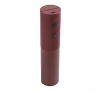 Vilgftyiet Tire-bouchon électrique rechargeable avec feuille d'aluminium, décapsuleur automatique pour bar de cuisine, chargement USB, design ergonomique pour un retrait facile du bouchon (rouge vin)