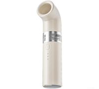 Vilgftyiet Ventilateur portable sans pales rechargeable par USB, 3000 mAh, 3 vitesses, durée de vie de 11 h, refroidisseur personnel de type C pour voyage en plein air, vert (jaune clair)