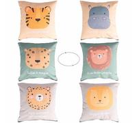 Villa d'Este Home Tivoli 1996 Lot de 3 Coussins d'ameublement 45 x 45 cm Double Face déhoussable, Les Petites Vde