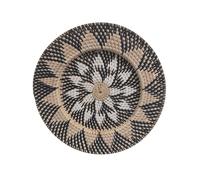 Villa Métisse Assiette murale Bohème Bunga en rotin ⌀30cm | Artisanat de Bali