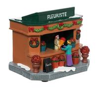 Village lumineux fleuriste 9 LED H.17 3cm - Atmosphera Créateur d'intérieur