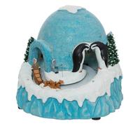Village lumineux igloo 20 LED H.21cm musical - Atmosphera Créateur d'intérieur