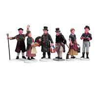 Village People Lemax Noël-Figurines-Set de 6