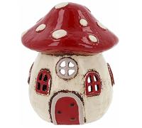 Village Pottery Photophore Maison Champignon