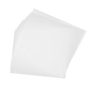 VILLCASE 10 Pièces Protège-pages Transparents pour Classeur en Pp, Pochettes Transparentes, Format à Feuilles Mobiles, Rangement de Documents, Usage Bureau et École