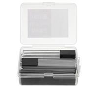 VILLCASE 1000 Pièces Recharges de 0,7 Mm 2b en Résine pour Porte- Noirs, Écriture Fluide et Résistance Rupture, pour Dessin et Croquis