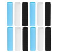 VILLCASE 12 Pièces Silicone Pen Sleeve Cover Set Reusable Anti-slip Grip Protector For Pens And Pencils Ergonomic Handwriting Aid For Adults Easy To Install