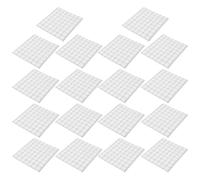 VILLCASE 18 Feuilles Pastilles Adhésives Rondes Double Face en Mousse Eva Blanche, sans Résidu de Colle, pour Décoration de Fête D'anniversaire et Fournitures de Bricolage