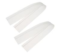 VILLCASE 2 pièces Bande Étanchéité pour Cuisinière Gaz Silicone Alimentaire Résistant Chaleur Protège et Comble les Espaces Entre Plan de Travail et Plaque Anti-éclaboussures et Facile à