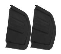 VILLCASE 2 Pièces Dossier de Chaise en Plastique Ergonomique Incurvé Noir pour Chaises Scolaires Réunion, Installation Facile, Accessoire Robuste pour Usage Professionnel