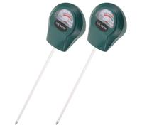 VILLCASE 2 Pièces Humidimètre de Sol Simple D'utilisation sans Batterie pour Plantes et Sols, Résistant aux Intempéries en Métal et Plastique, pour Jardins et Pelouses