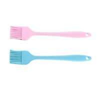 VILLCASE 2 Pièces Pinceau Barbecue en Silicone 26cm, Rose et Bleu, Léger | Badigeonnage Pratique, Nettoyage Facile, Usage Sûr, Ustensile Cuisine pour Grillades et Sauces