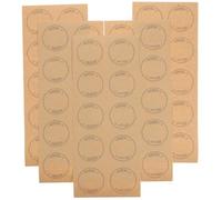 VILLCASE 20feuilles Étiquettes Autocollantes Rondes Motif Branche Olivier Stickers Décoratifs pour Boîtes Cadeaux pour Emballages Bonbons et Fêtes des Mères