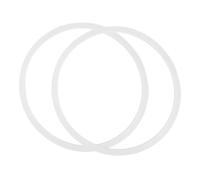 VILLCASE 2pièces Anneaux Étanchéité pour Boîte à Lunch Accessoires Pratiques et Flexibles pour Couvercle Hermétique de Boîte Alimentaire Installation Facile et Remplacement Rapide