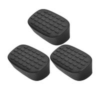 VILLCASE 3 Pièces Coussin Cervical pour Bassine Noir en Silicone et Pvc, Repose-tête Confortable pour Lavage des Cheveux, Accessoire Indispensable pour Salon ou Usage à Domicile