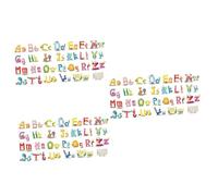 VILLCASE 3pièces Autocollants Décoratifs Alphabet Adhésifs Pour Mur Stickers Lettres Créatifs Et Chic Pour Décoration Intérieure Pour Murs Vitres Et Objets Métalliques