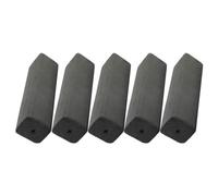VILLCASE 5 Pièces Charbon de Bois pour Barbecue Charbon de Bois Domestique et Bambou Noir pour Grillades et Récupération Après Sauna et Simple à Utiliser